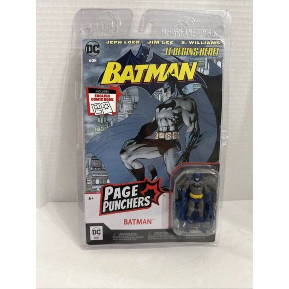 DC Universe Batman #608 2nd Print‎ Page Punchers Jim Lee Cover With Figure NEW